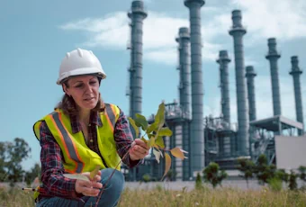 Инженер-эколог на предприятии